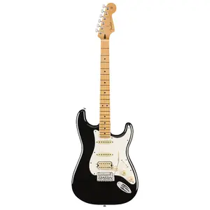 Fender Player II Stratocaster HSS с кленовой грифовой декой, черный