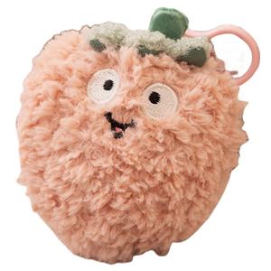 Цветная глазурь фрукт, Strawberry Pineapple Keychain Dolls плюшевый кулон 10cm высота Mise