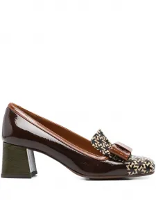 Туфли с геометричным узором Chie Mihara, коричневый