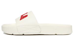 Шлепанцы Uni Drifter унисекс, кремово-белые/красные Fila