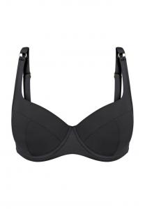 Верх бикини на косточках летний твист Triumph, черный