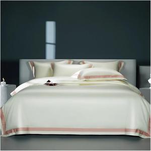 IBDRYKK Комплект постельного белья из египетского хлопка 1400TC атласный шелковистый