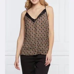 Топ стандартного кроя Liu Jo, черный