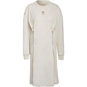 Adidas Originals Длинное платье с рукавами бежевое