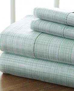 Комплект постельного белья Timeless Classics Premium Ultra Soft с узором, 3 предмета, размер Twin Ienjoy Home, цвет forest thatch