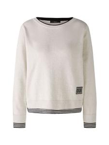 Пуловер Oui Pullover LEEZA, цвет white black