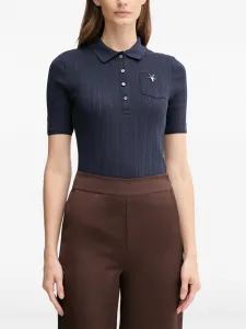 Рубашка поло с карманом Lacoste, синий