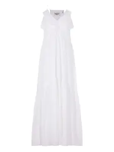 Макси-платье Vasma на бретелях-спагетти Marant Étoile, белый