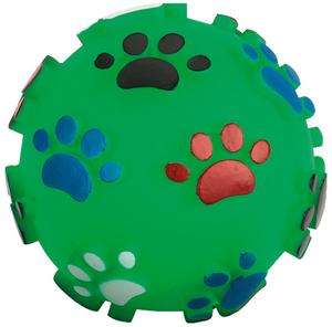 Виниловый мяч Kerbl с громкими ножками 7 см Kerbl, цвет зеленый