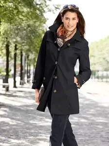 Вдохновение короткое пальто Inspirationen, черный