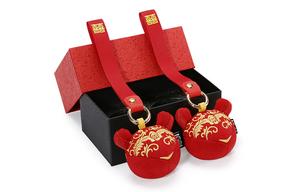 Плюшевый кулон My Only Friend, красный 1 Pair