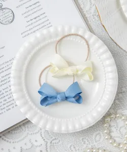 Небольшие резинки для волос (набор из 2 штук) Panpantutu, цвет Prima Yellow X Blue