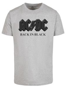 Рубашка F4NT4STIC ACDC Back In Black, серый
