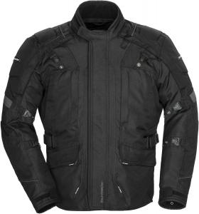 Женская текстильная мотоциклетная куртка Tourmaster Transition Series 4 для путешествий, Black