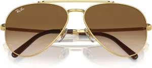 Солнцезащитные очки Ray-Ban RB3625 «Авиатор», Gold/Clear Gradient Brown