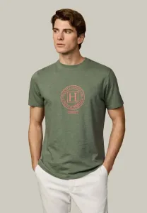 Футболка с принтом в стиле «наследие» Hackett London, Stone Green