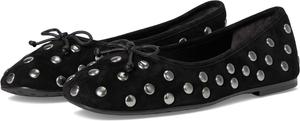 Балетки Sam Edelman Alie Stud, цвет Black Suede Stud