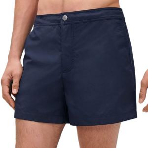 HERMES Пляжные шорты мужские темно-синие