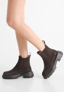 Ботильоны на платформе aya Woden, Chocolate
