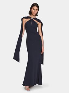 Вечернее платье узкого кроя Joseph Ribkoff, синий