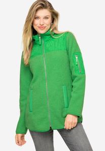Флисовая куртка STEHKRAGEN ZIPPER LAURASØN, цвет kiwi