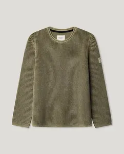 Детский джемпер Talton Pepe Jeans, военный зеленый