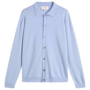 Поло Frankie второго слоя с застежкой на пуговицы Second/Layer, Baby Blue