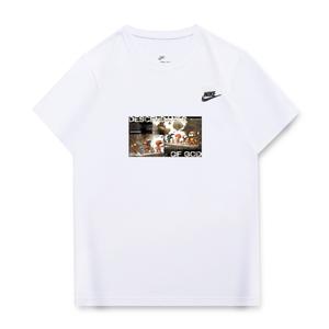 Nike Футболка унисекс белая