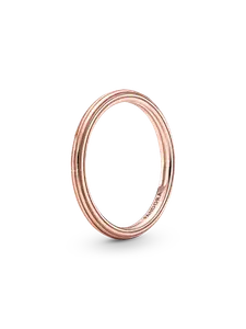 Кольцо Pandora ME Pandora, покрытие из 14-каратного розового золота
