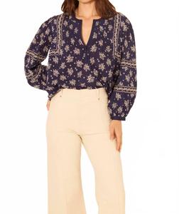 Топ Valley Spring в цвете индиго Bila76, индиго