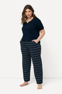 Пижамный комплект TWO-PIECE SET Ulla Popken, темно-синий