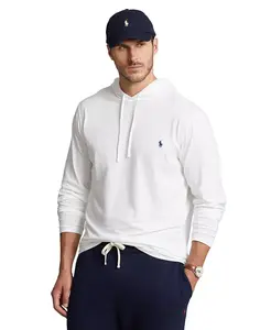Мужская толстовка с капюшоном Big & Tall из джерси Polo Ralph Lauren, белый