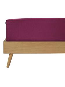 Простыня Schiesser Jessi Edeljersey, цвет beere