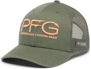 Columbia Unisex PFG Fischflagge Mesh бейсболка - High Cap, Cypress