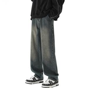 Джинсы унисекс DANGERTIGER, Желтая грязь