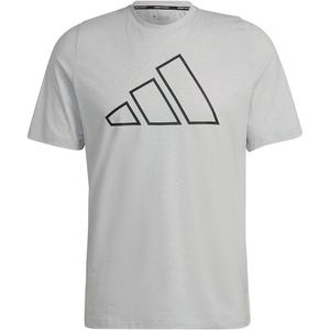 Рубашка ti 3bar tee Adidas, цвет lgsogr