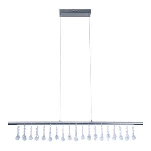 Светодиодная подвесная лампа Näve, 100x6x120 см, никельной