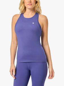 Беспощадный майка-топ рейсербек Gym+Coffee, Violet Smoke