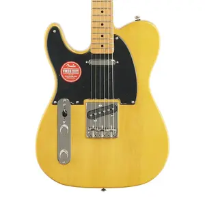 Электрогитара Squier Classic Vibe '50s Telecaster, левосторонняя (с грифом из клена), цвет Butterscotch