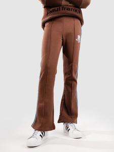 Спортивные брюки Daisy Street x Paul Frank Piping Detail Low Rise Wide Leg Sweatpants, brown blue