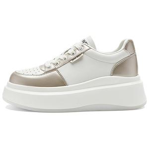 NINE WEST Женские низкие скейтерские кеды Ecru Gold, цвет Ecru Gold