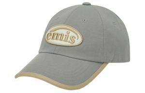 Emis Хлопковая бейсболка унисекс серого цвета