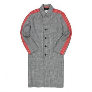 Ветровки оригиналы x 424 тренчкот кроссовер клетчатый длинный ветровка Adidas, серый