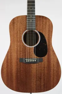 Акустико-электрическая гитара Martin D-10E Road Series - Натуральный сапеле 2025 с чехлом для гитары (D10E01)