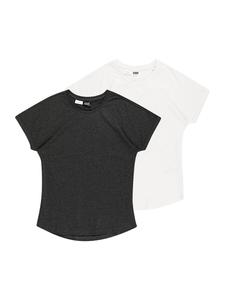 Футболка Urban Classics, цвет Anthracite/White