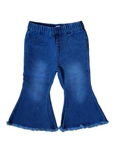 Джинсы клеш «Sophie» для девочек, цвет темный Bailey's Blossoms, цвет dark wash