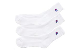 Носки Champion унисекс до середины икры, Черный (3 двойных)