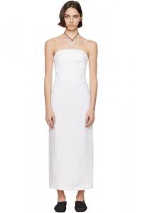 Белое платье-миди Sabella TOVE