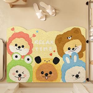 Y U-LIVE Ковер 120х180 см для прихожей, противоскользящий, грязеотталкивающий, с петлевым ворсом, из плотного материала