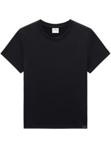 Courrèges футболка прямого покроя AC, черный
